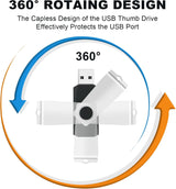 Memoria USB de 8 GB, paquete de 10 unidades de memoria USB a granel...