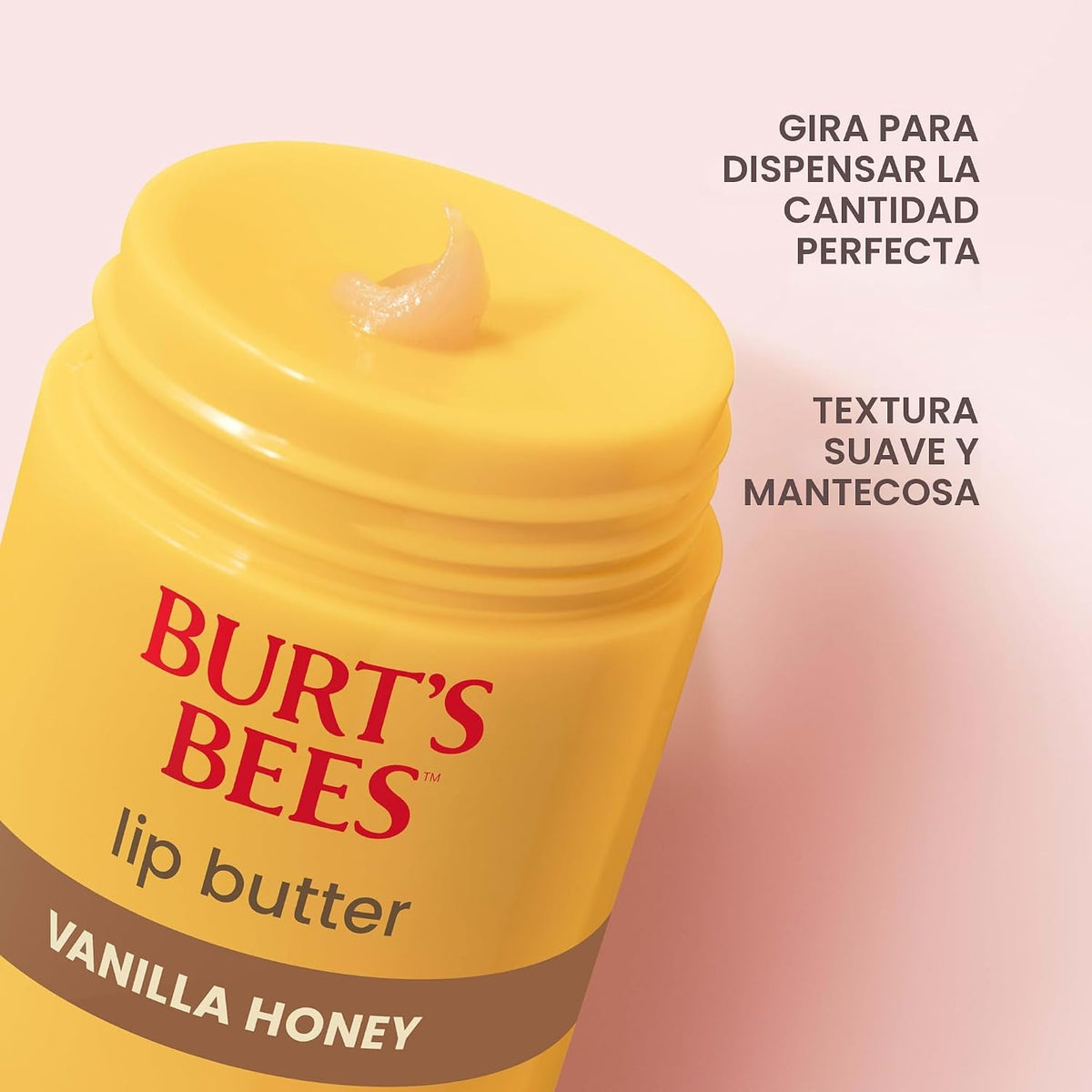 Burt's Bees Mantequilla de labios con miel de vainilla, repara...