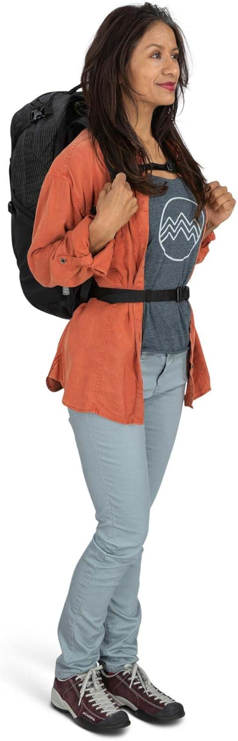 Osprey Tropos - Mochila para portátil, color tungsteno con ondas so...