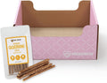 Hide & Scratch Caja rascador para gatos y palitos de vid plateada prémium con polvo de fruta de agalla