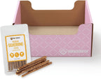 Hide & Scratch Caja rascador para gatos y palitos de vid plateada prémium con polvo de fruta de agalla