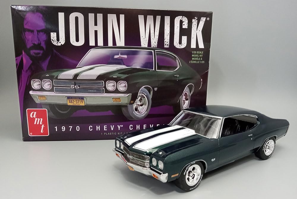 AMT 1970 Chevy Chevelle John Wick Kit de modelo a escala 1:25