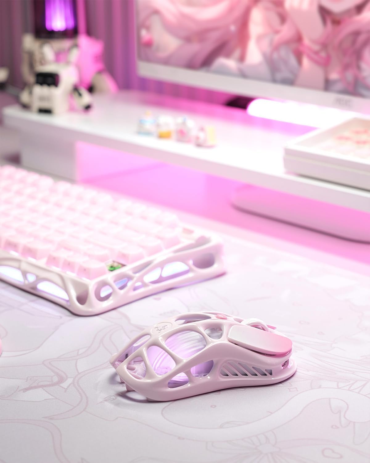 GravaStar Mercury M1 Pro - Mouse inalámbrico para juegos, aleación...
