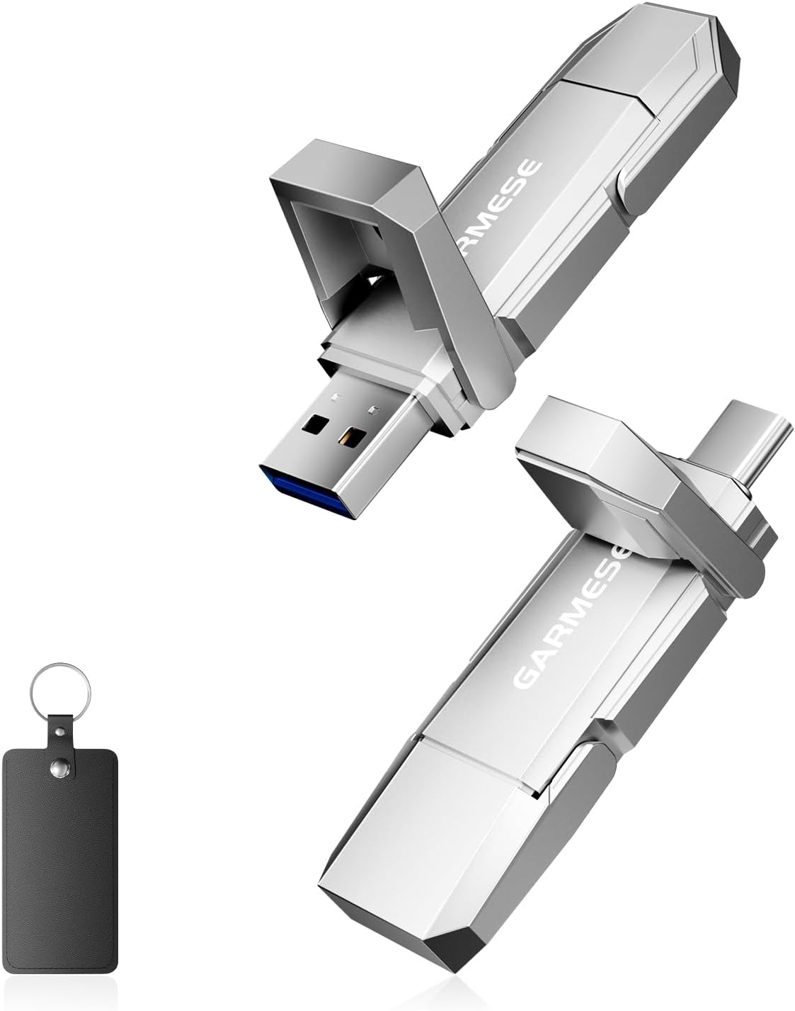 GARMESE Unidad flash SSD USB C de 256 GB de hasta 450 MB\/s USB 3.2...