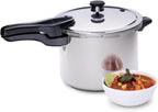 Olla a presión Presto, de acero inoxidable, Plateado