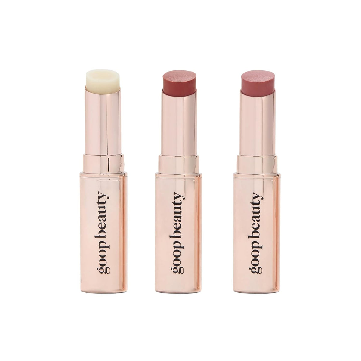 goop Beauty Trío de Bálsamos Labiales | Hidratante Limpio para Labi...