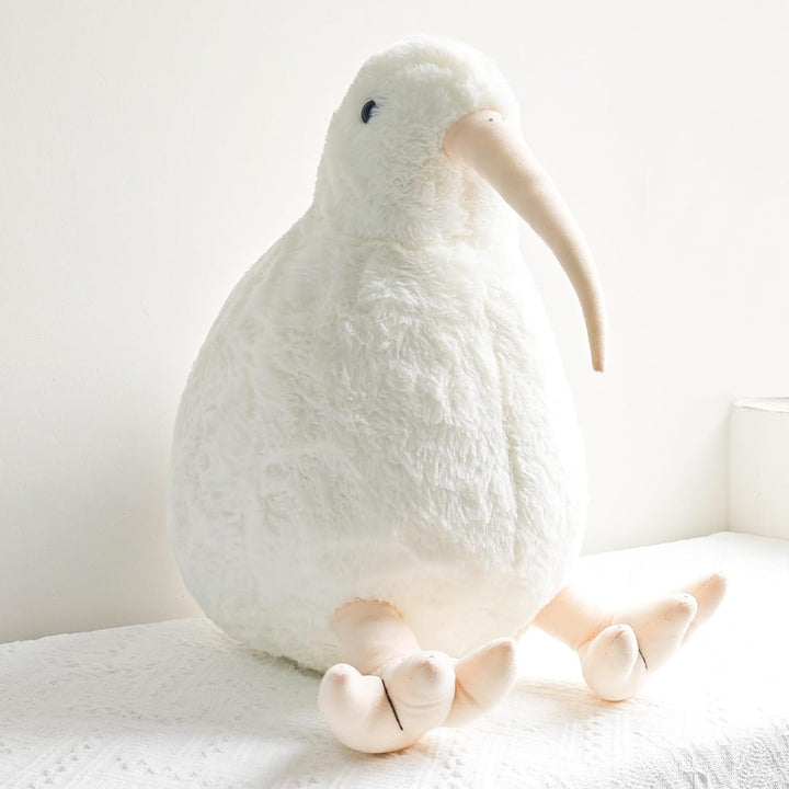 RejoyLix Kiwi Bird - Juguete de peluche de kiwi peludo, suave y esp...