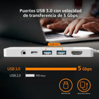 j5create, JCD373, hub USB 3.1