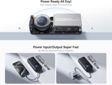 Baseus Cargador portátil compacto de 20000 mAh de 45 W, banco de en...