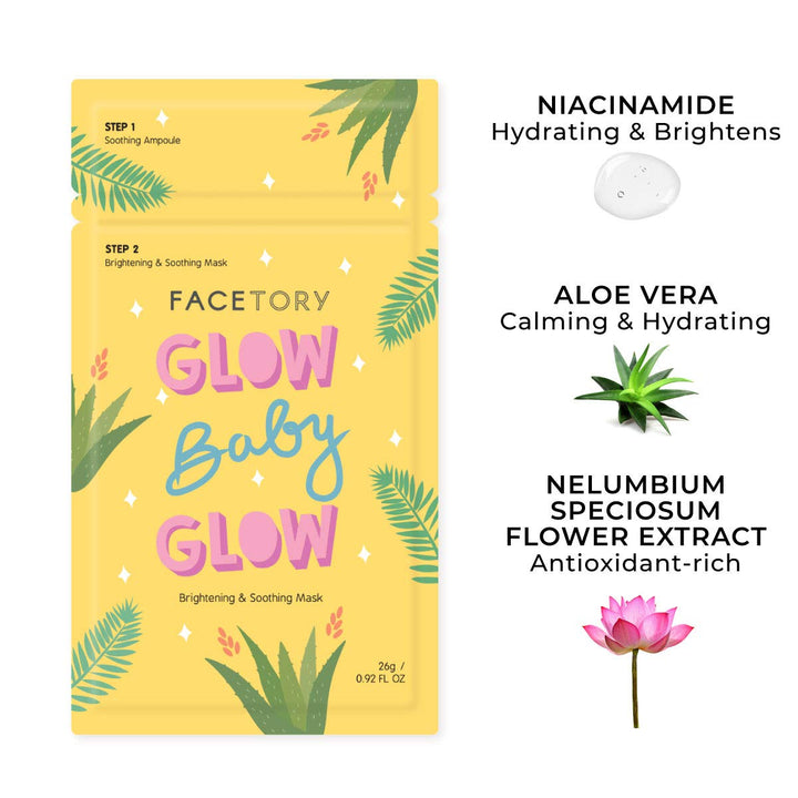 FACETORY Collection - Juego de mascarillas faciales, hidratantes, p...