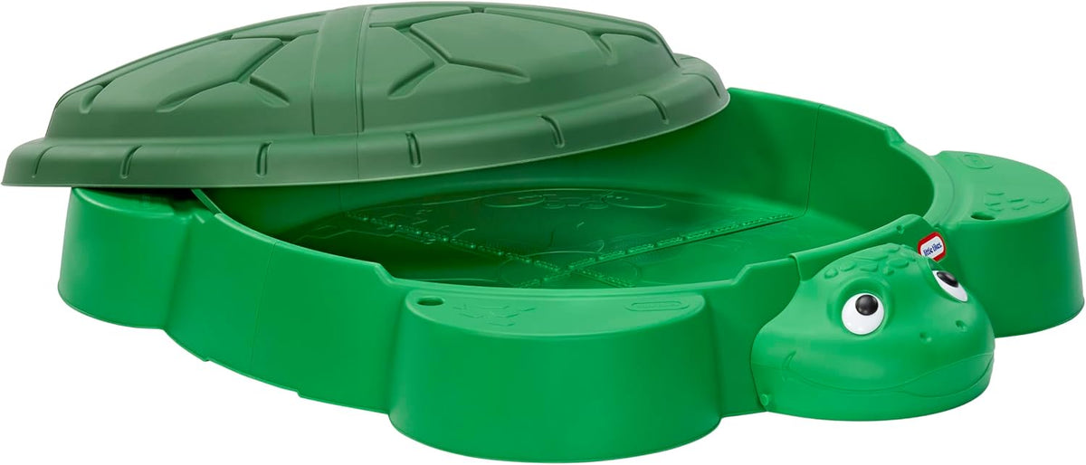 Little Tikes Caja de Arena con Forma de Tortuga, para Niños y Niñas de 1 a 6 Años