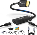 Adaptador de pantalla de video HDMI a USB C, concentrador de gafas