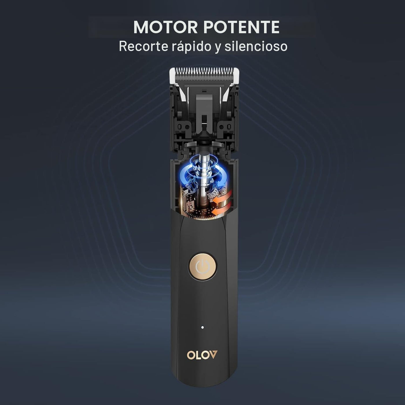 OLOV - Afeitadora eléctrica de pelo corporal - Recortador de ingle...