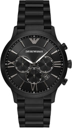 Reloj Emporio Armani para hombre de tres agujas con fecha en acero inoxidable (Modelo: AR11227)