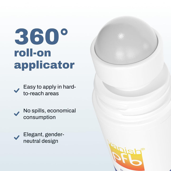 PFB Vanish Razor Bump Stopper Roll On Gel de afeitar, tratamiento p...