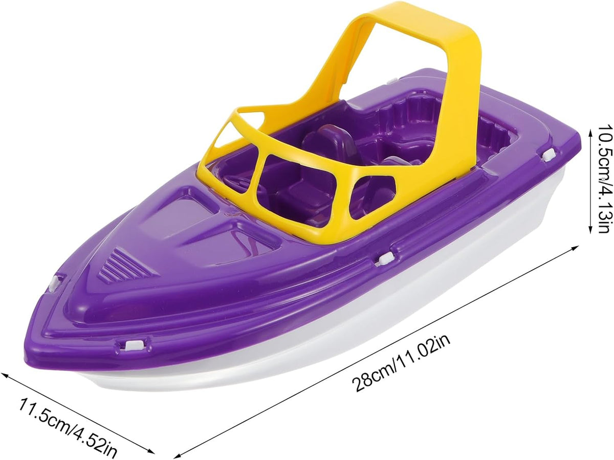 Juguetes de baño para niños pequeños, 2 unidades, lancha rápida, divertida arena, interesante para niños, barcos y juguetes para baño, piscina, ducha, barco, playa, playa flotante