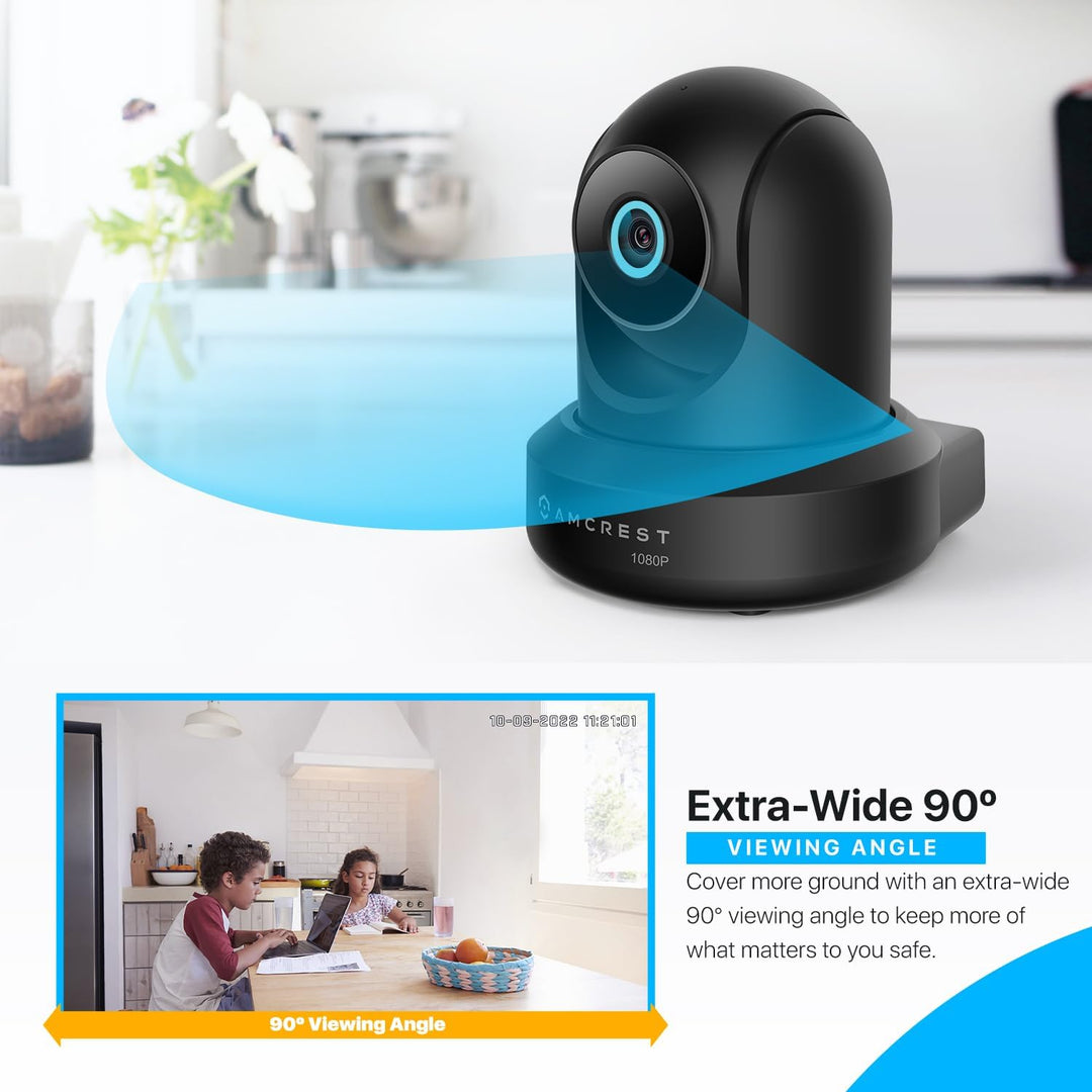 Amcrest ProHD 1080P WiFi 2MP (1920TVL) Cámara de seguridad inalámbr...