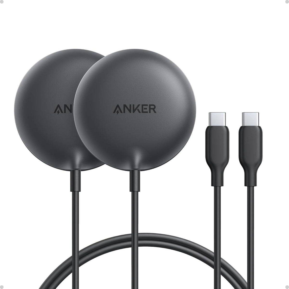 Anker Zolo MagSafe - Cargador inalámbrico compatible con Qi2 de 15 W de
