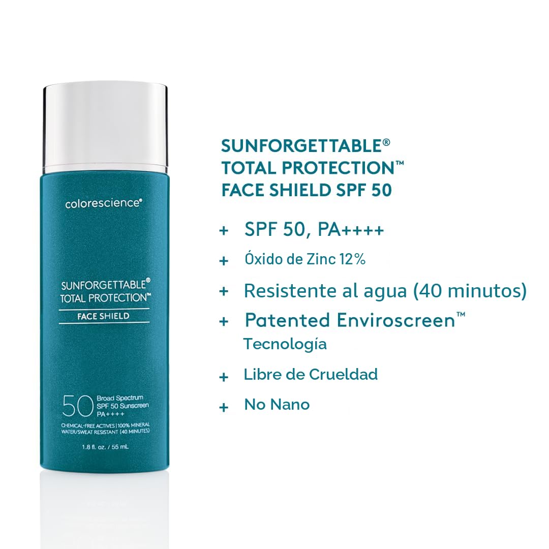 Colorescience Protector facial de protección total SPF 50