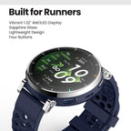 Amazfit Active 3 - Reloj inteligente, cristal de zafiro AMOLED de 1.32