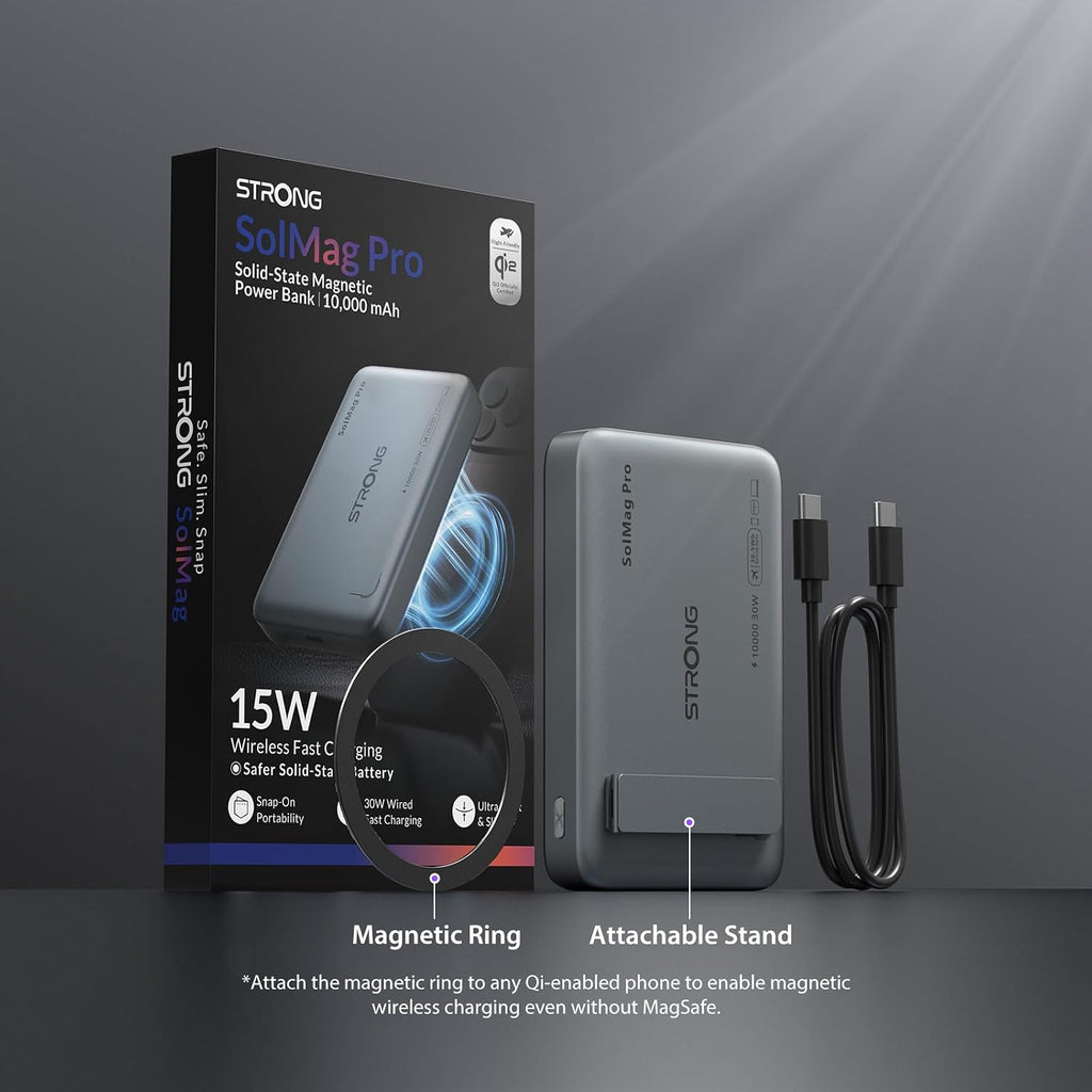 Strong SolMag Pro Power Bank, cargador portátil de estado semisólido de