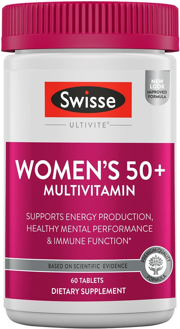 Swisse Multivitamínico diario para mujeres de 50 años o más | 41 vi...