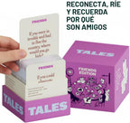 TALES 150 tarjetas de conversación, edición de amigos, conoce a tus amigos