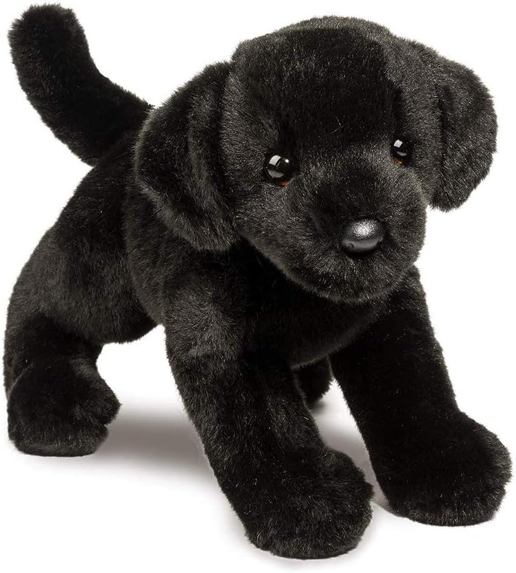 Douglas Brewster Animal de Peluche Relleno de Perro Labrador Negro