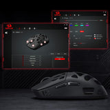Redragon M997 Ratón inalámbrico para juegos de aleación de magnesio...