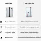 Ekster TravelPack - Kit de vacío Plus - Bolsas de almacenamiento al vacío