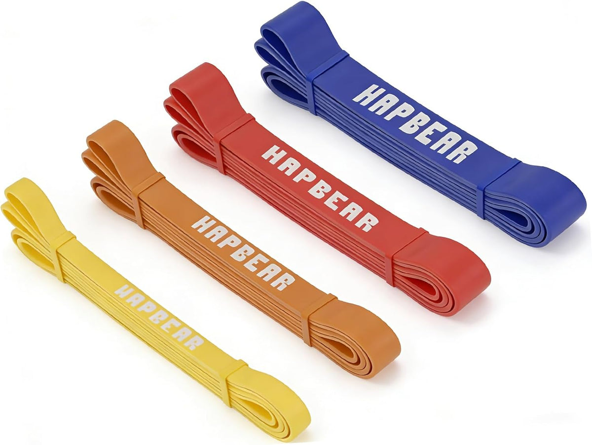 HAPBEAR Pull Up Assistance Bands - Pull Up Bands - Resistance Bands - Exercise Bands Resistance Bands Set de 5 - Workout Bands para Working Out, Stretching, Muscle Training