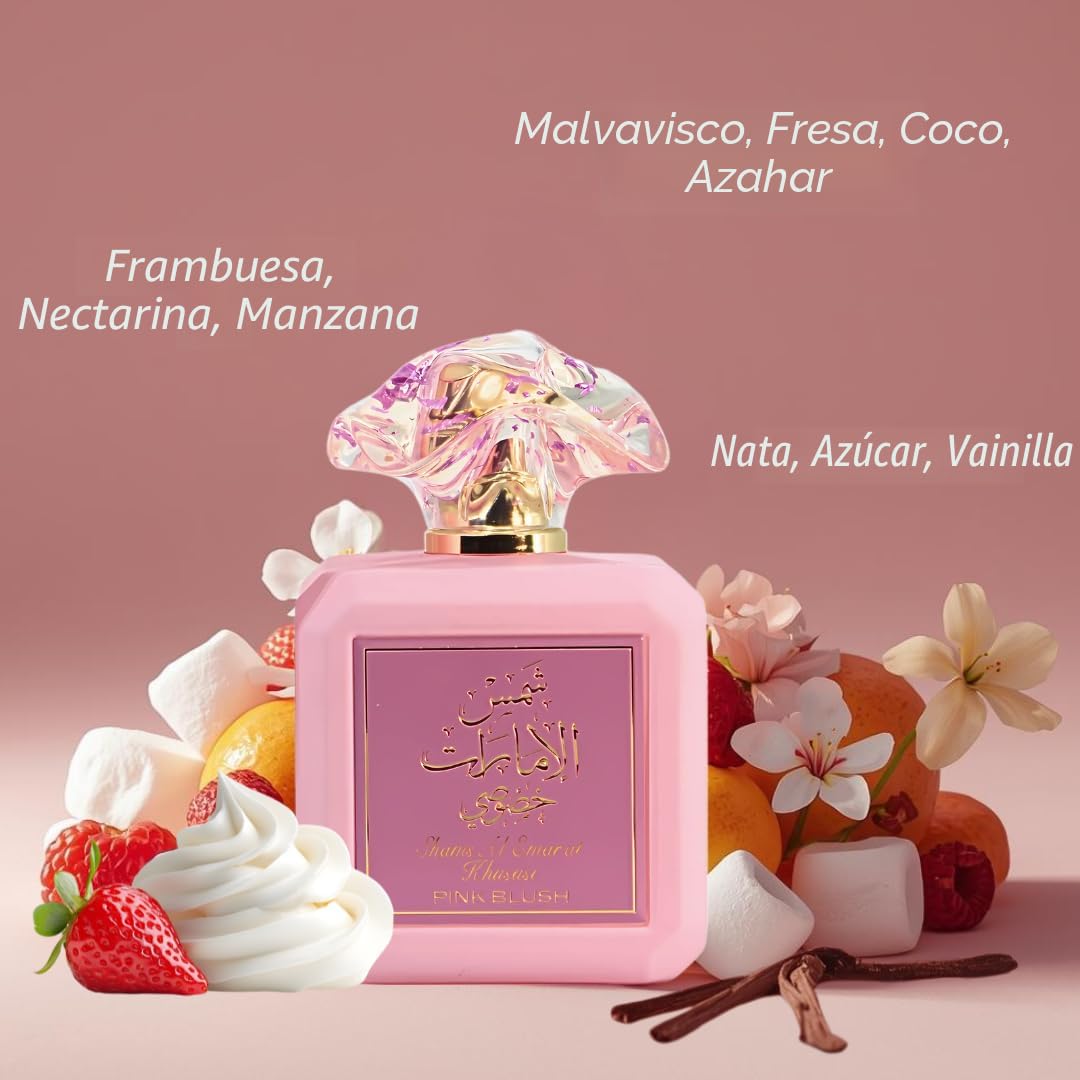 Ard al Zaafaran Pink Blush Shams Al Emarat Khususi, perfume de rubo...