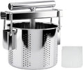 SQUEEZE master Exprimidor manual de verduras y prensa de queso, prensa de alimentos para relleno de albóndigas, espinacas, tofu, hierbas y jugo de frutas, 0.5 galones
