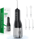OasiSmile Flosser de agua inalámbrico L5, presión ajustable de bricolaje