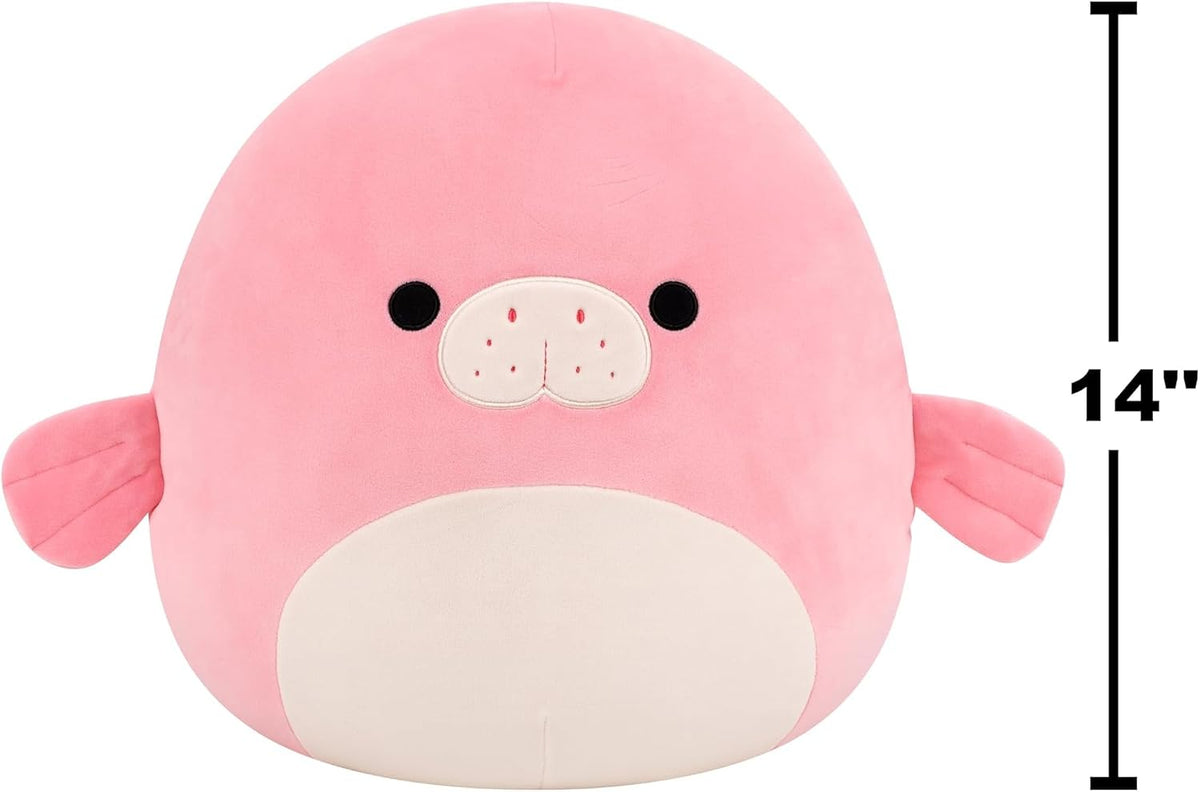 Squishmallows - Peluche original de Morlai el coral de 14 pulgadas, peluche oficial de Jazwares (grande)