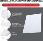 Winco Tabla de cortar, 18 x 24 x 1/2 pulgadas, color blanco, 18" x 24"