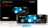 fanxiang S500 Pro 256GB NVMe SSD M.2 PCIe 3.0, unidad interna de es...