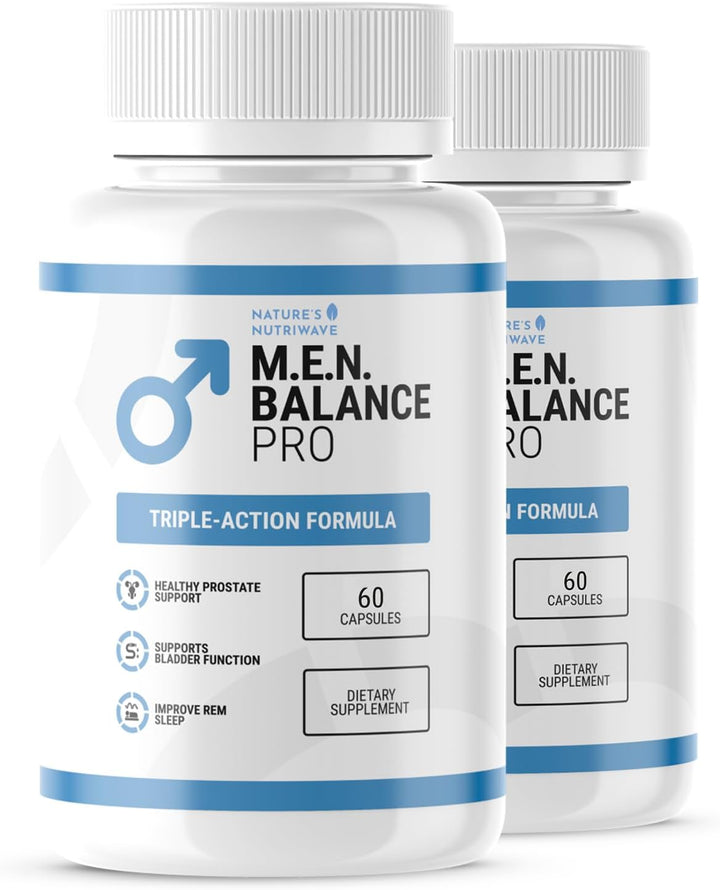 Men Balance Pro - Fórmula para hombre a base de plantas - Cápsulas...