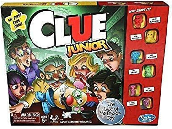 Hasbro Gaming Clue Junior Juego de mesa para niños de 5