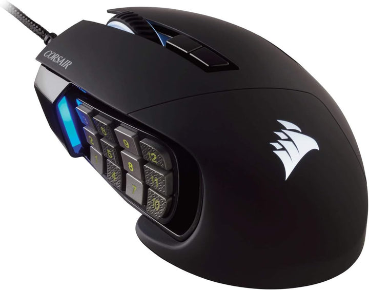 Corsair Scimitar Pro RGB Optical MMO Gaming Mouse (sensor óptico de...