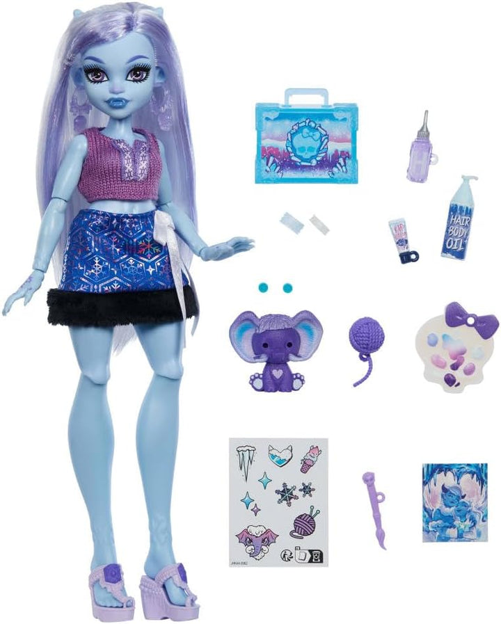 Monster High Self-Scare Secrets Abbey Bominable - Juego de