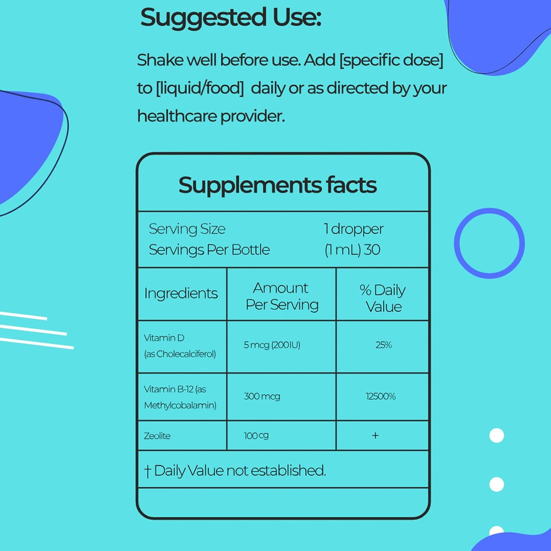Vitalleap Speak Easy - Gotas de zeolita para niños, fórmula nutrici...