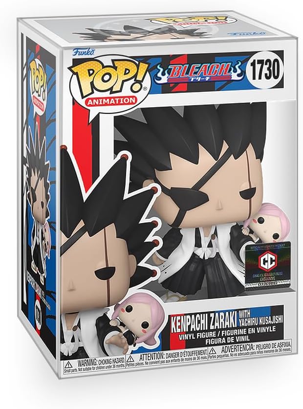 Epic Collectibles Pop Anime: Bleach - Kenpachi Zaraki con Yachiru
