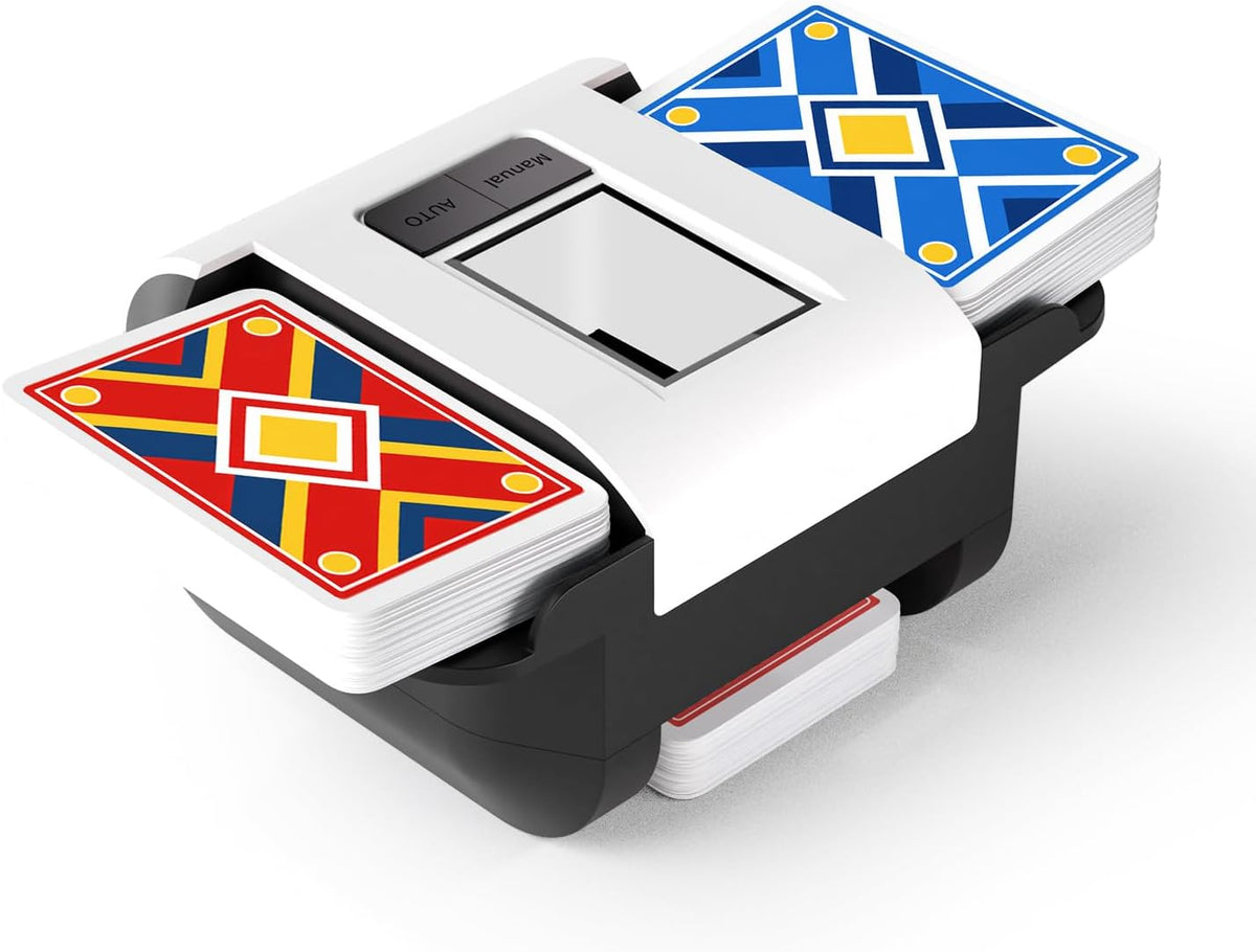 Barajadora automática para 1-2 juegos de baraja con modos duales