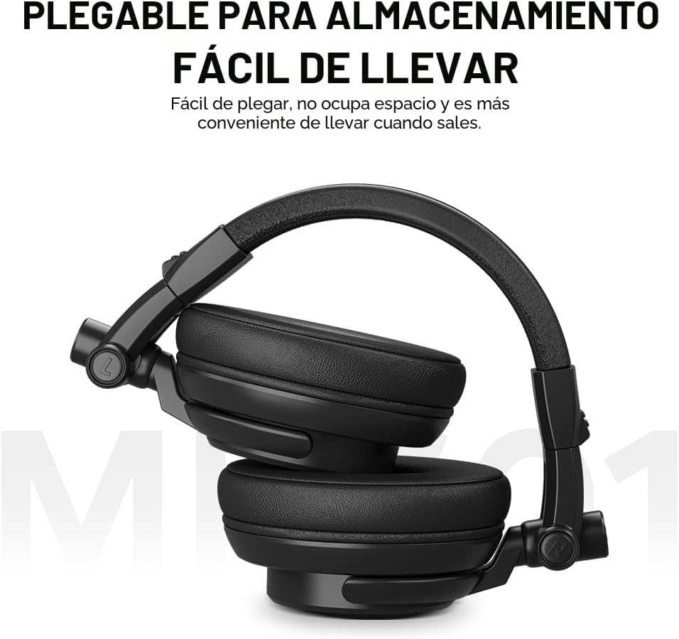 MAONO MH601 Auriculares profesionales para monitor de estudio, auri...