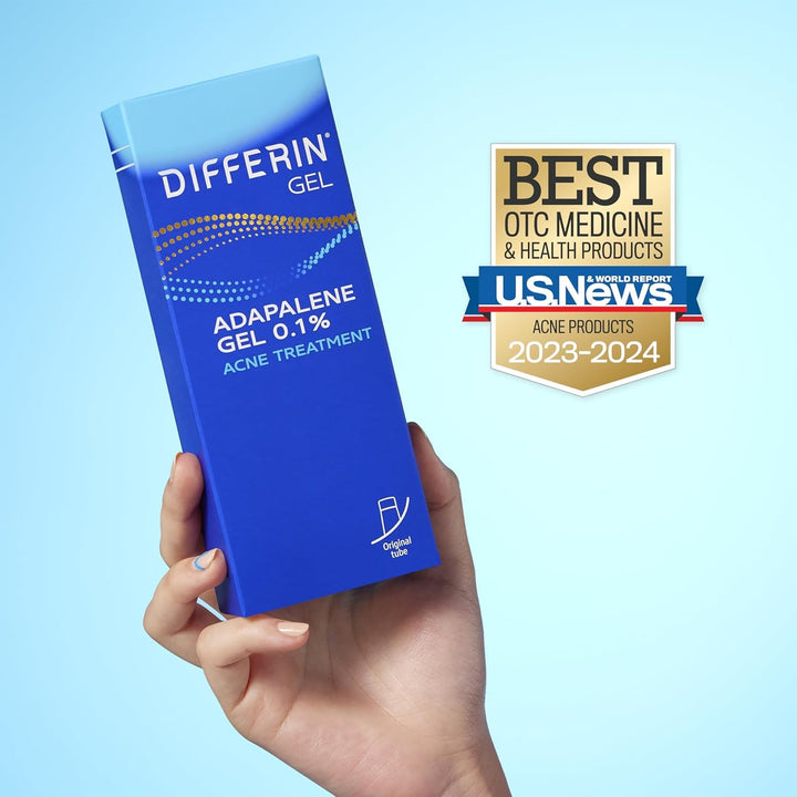 Differin Gel de Tratamiento para el Acné, Suministro de 180 Días, T...