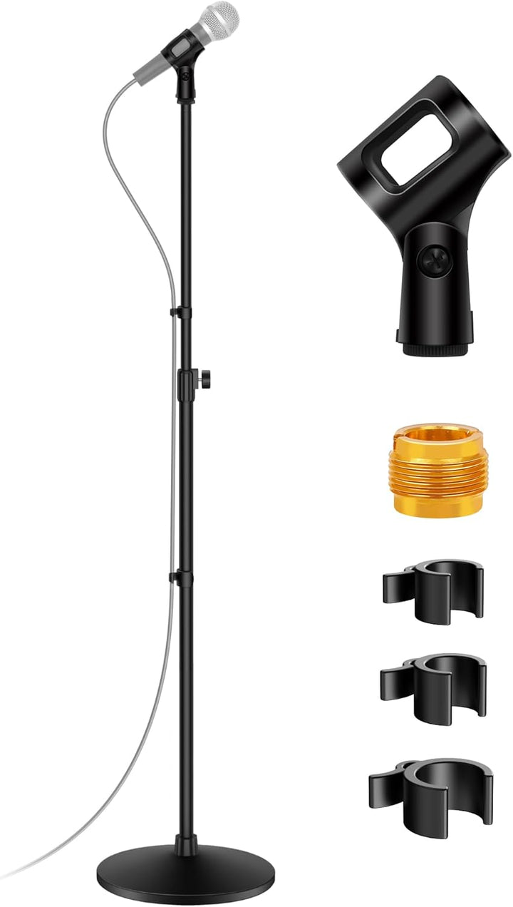 InnoGear Soporte para Micrófono, Altura Máxima 66.34" Soporte d...