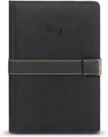 Solo New York Metro Universal Fit Tablet/eReader Folleto, 5.5" 8.5", Negro/Naranja, Negro -, Funda universal para tablet Metro