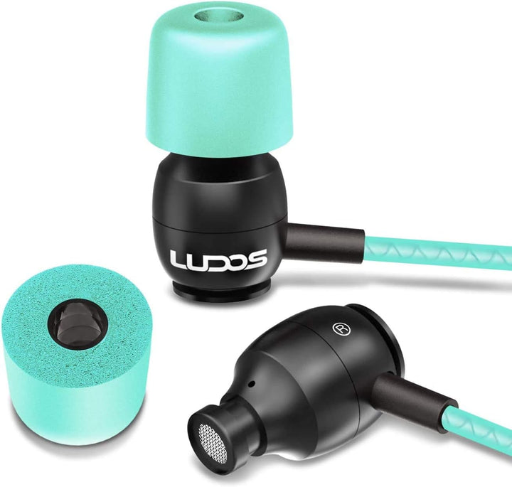 LUDOS Clamor Audífonos con cable para uso en el oído, 5 años de gar...