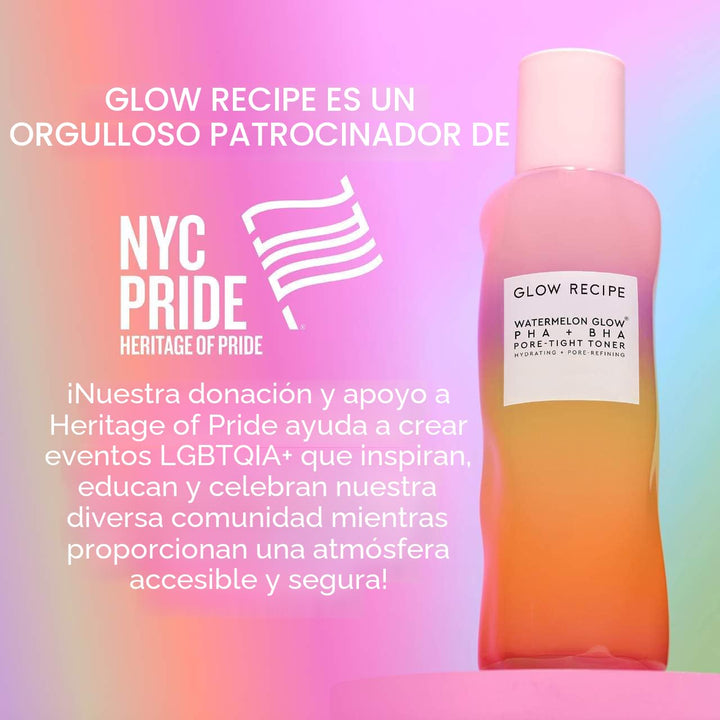 Glow Recipe Edición limitada Pride PHA + BHA - Tónico facial para e...